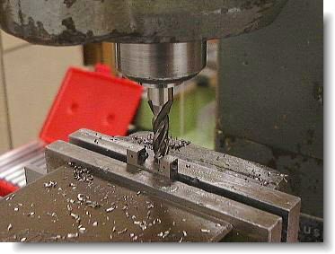 Removing the cut out in the milling machine