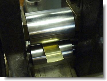 Rolling the ingot in the rolling mill