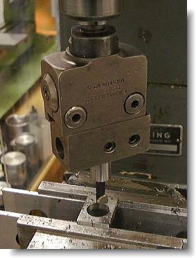 Boring the finger hole