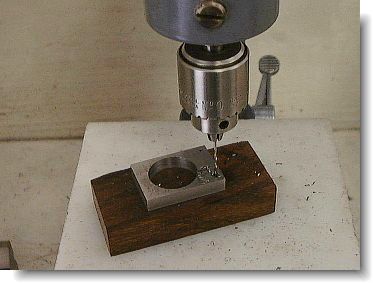 Drilling the rivet holes