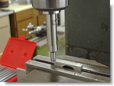 Finding the edges for locating the gold tube holes