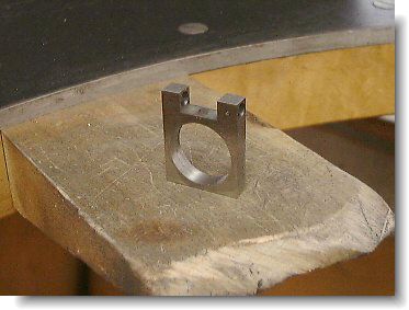 Stainless steel blank after all machining