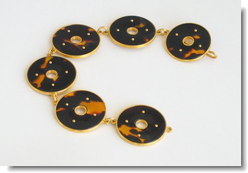 Tortoise shell bracelet