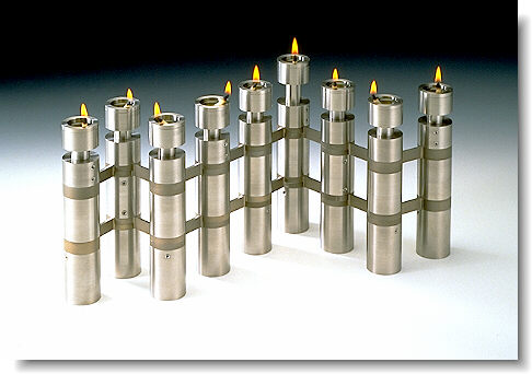 Titanium menorah