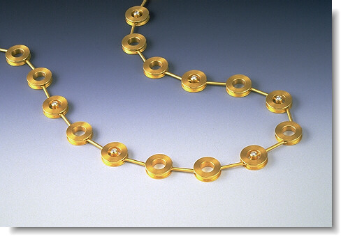 gold and diamond necklace